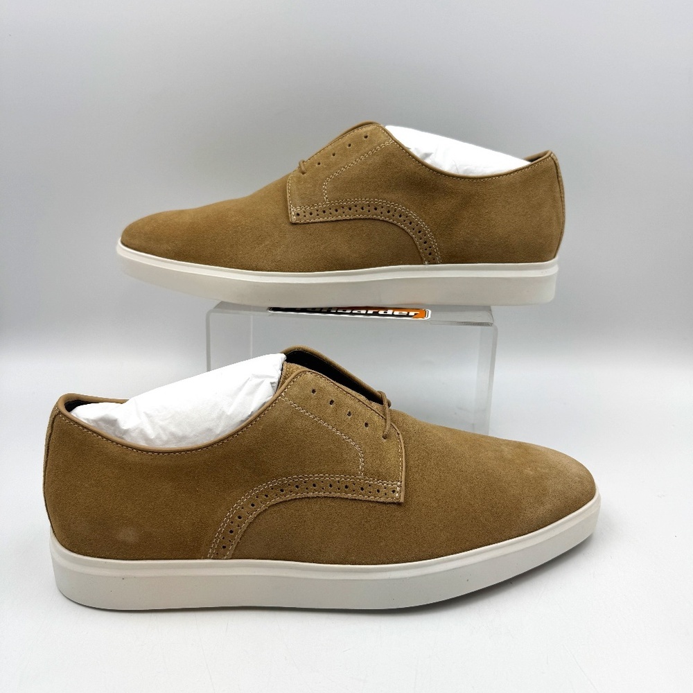 NWOB Johnston Murphy Men's 9.5 Bordy Plain Toe Lace Up Shoes